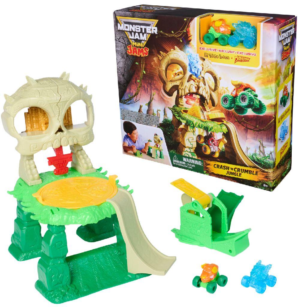 Monster Jam Mini Jams Crash And Crumble Jungle