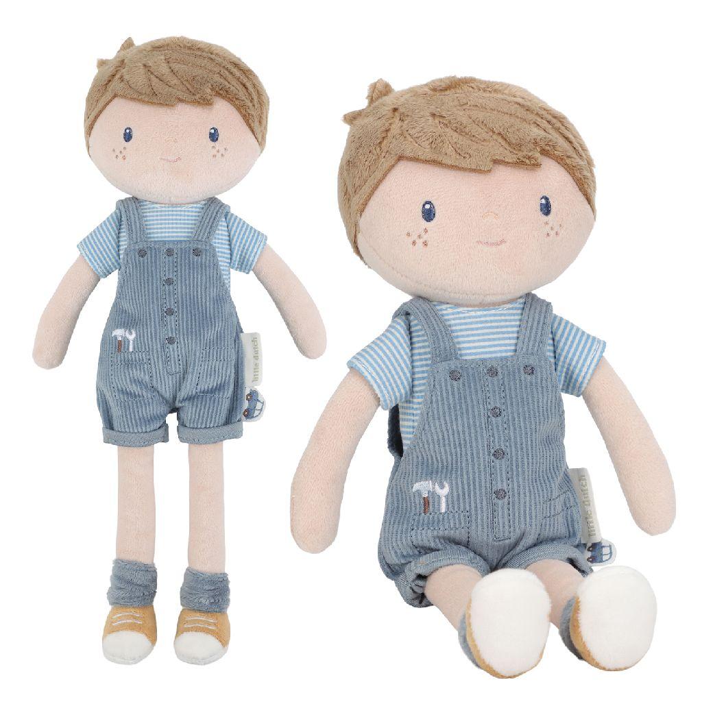 Little Dutch Speelgoed Knuffelpop Jim 35cm