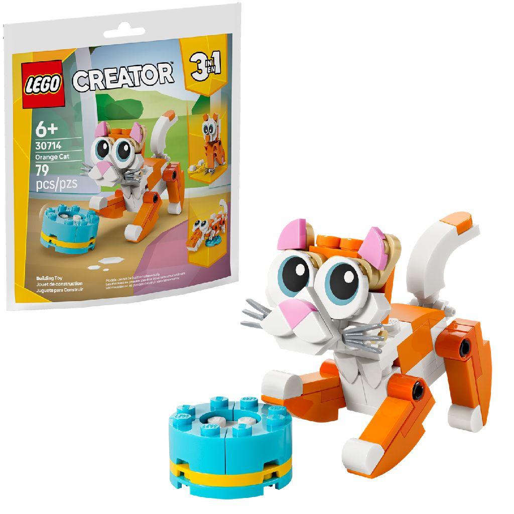 Lego 30714 Bags Creator Oranje Kat