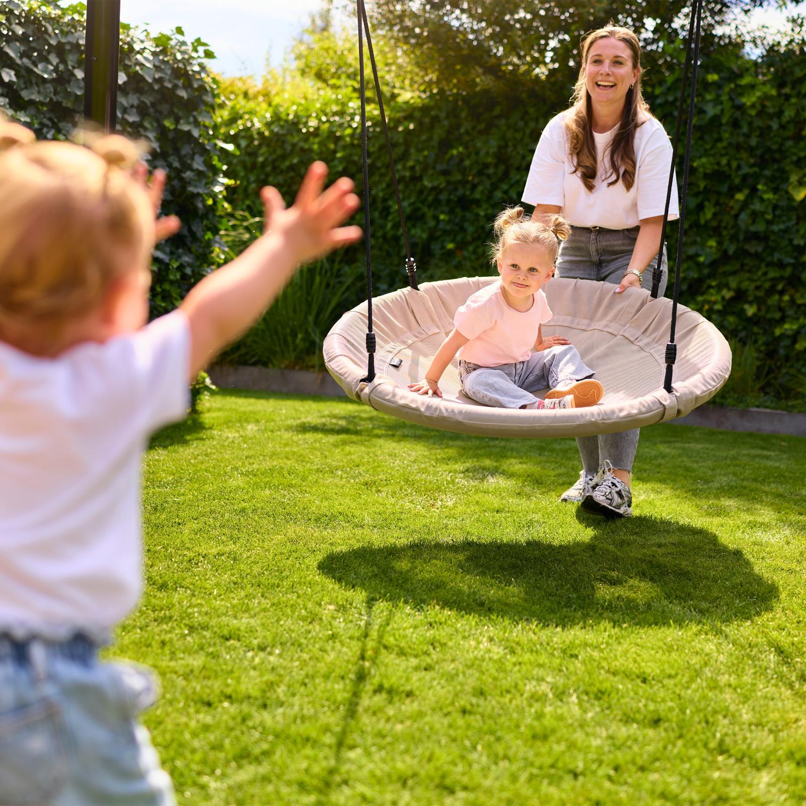 BERG PlayBase Accessoire - Nestschommel - Grijs - Swing - Schommel - Nestswing