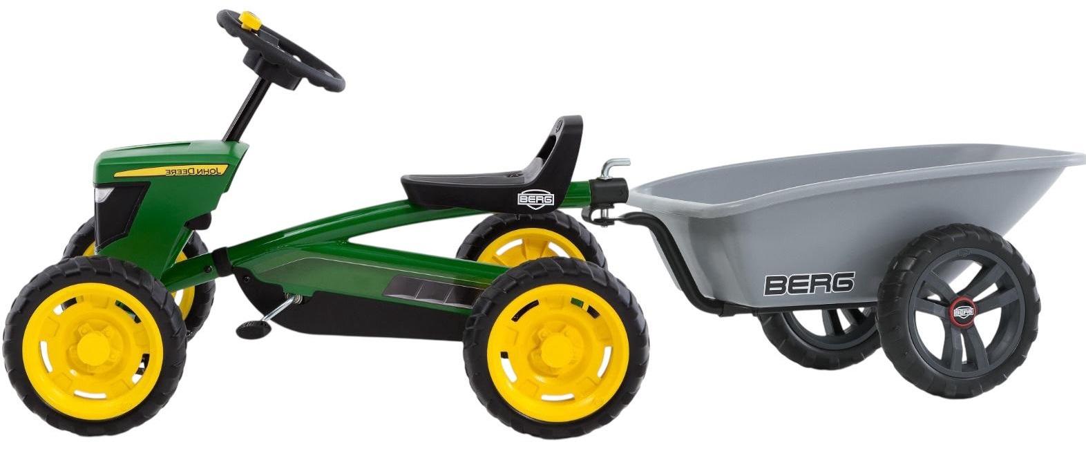 BERG Skelter Buzzy John Deere met Aanhanger