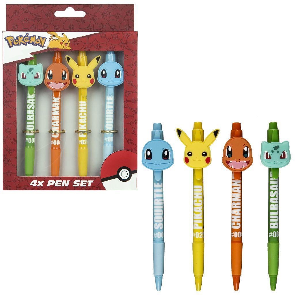 Pokemon Balpennen 4st.