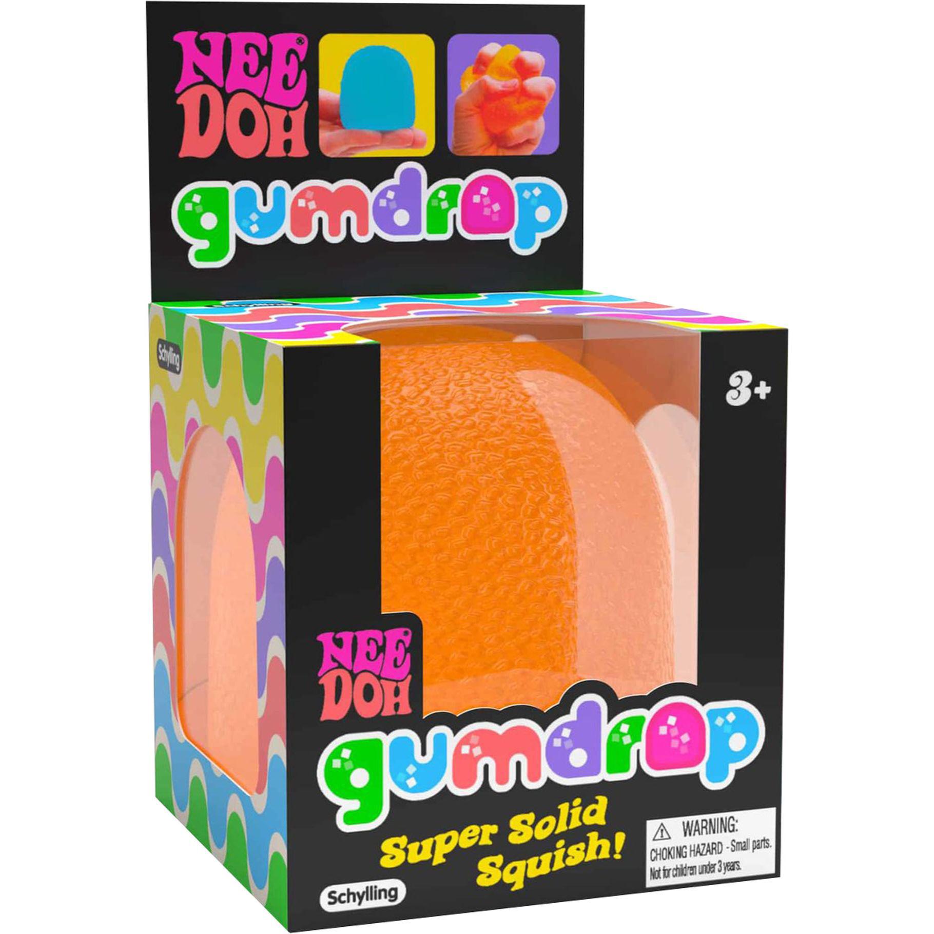 NeeDoh Gumdrop Squishy Fidget Toy - Swee-Themed Nee Doh Stress Bal