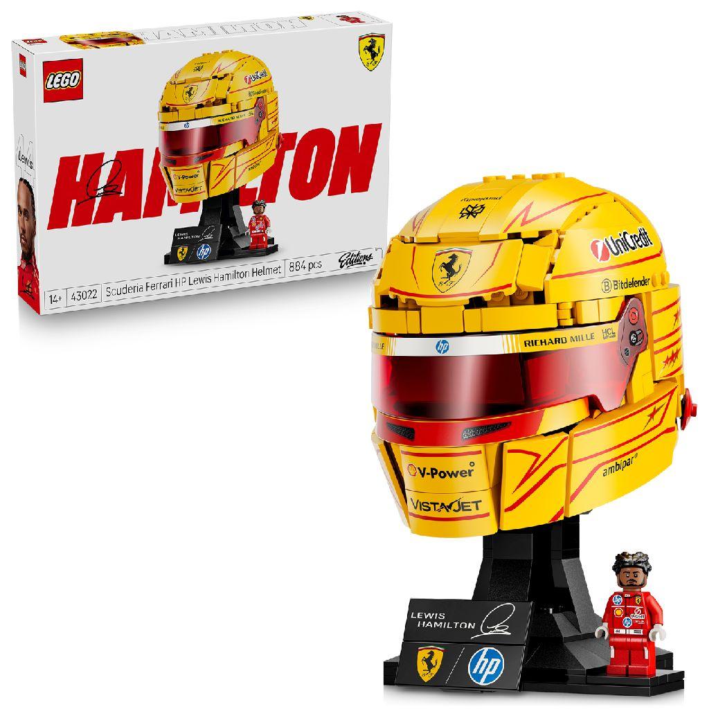 Lego 43022 Editions Scuderia Ferrari F1 Helm Lewis Hamilton