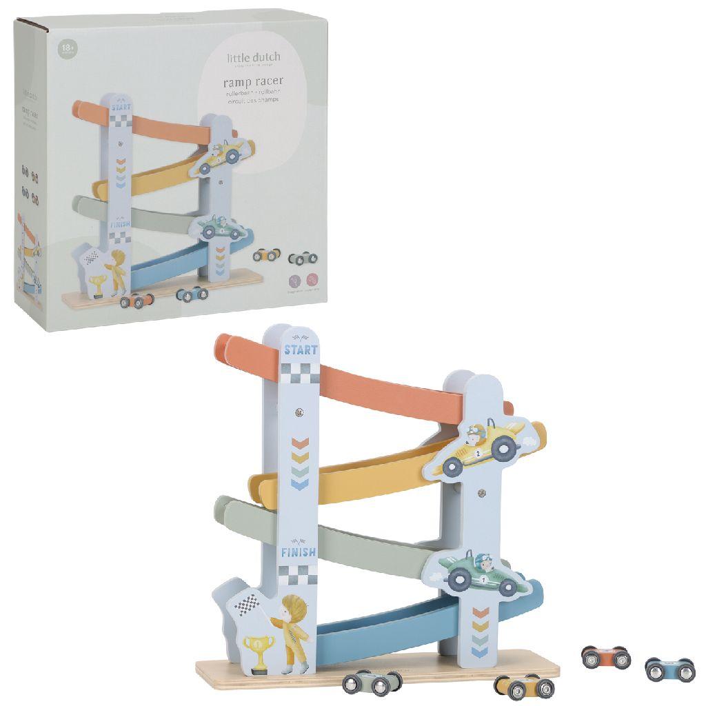 Little Dutch Auto Rollerbaan Fsc