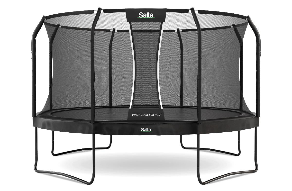 Salta Trampoline Premium Black Pro 430 cm met Veiligheidsnet - Zwart