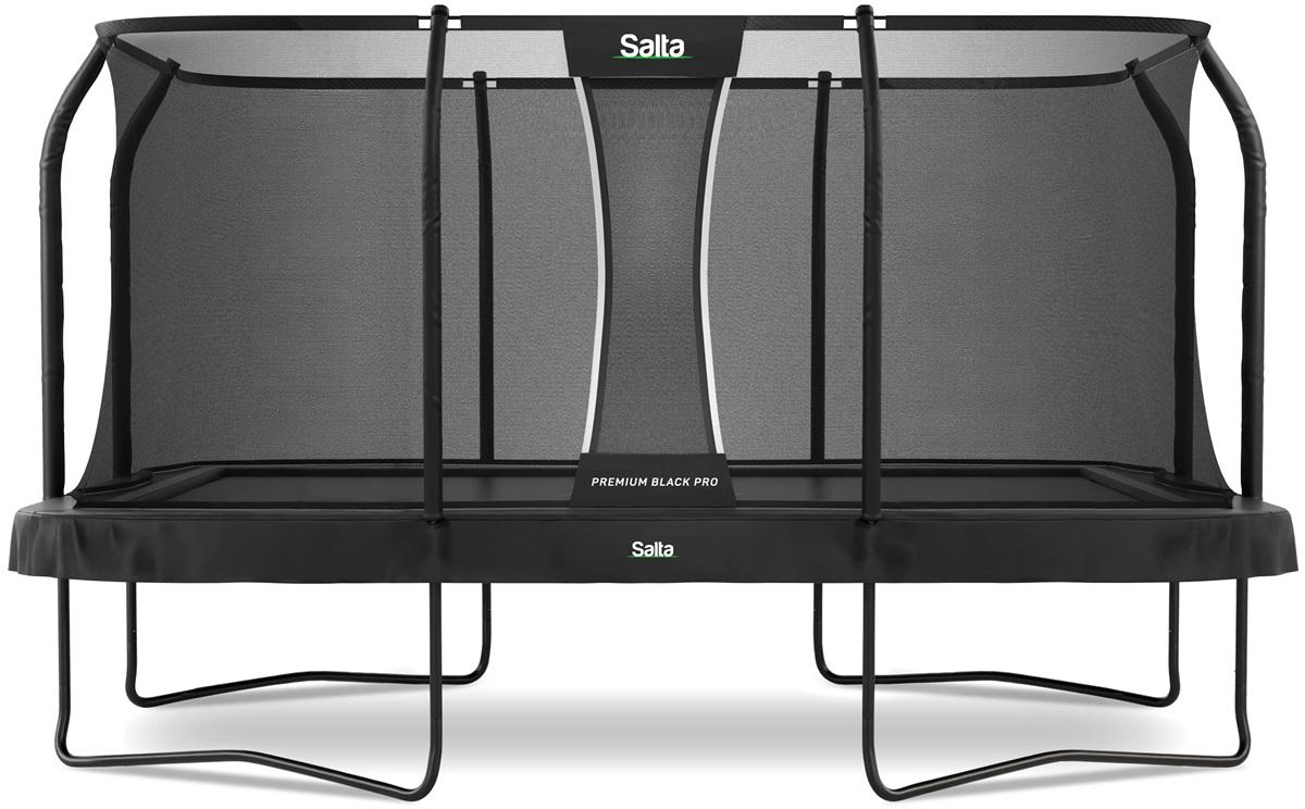 Salta Trampoline Premium Black Pro 460 x 280 cm Rechthoekig met Veiligheidsnet - Zwart