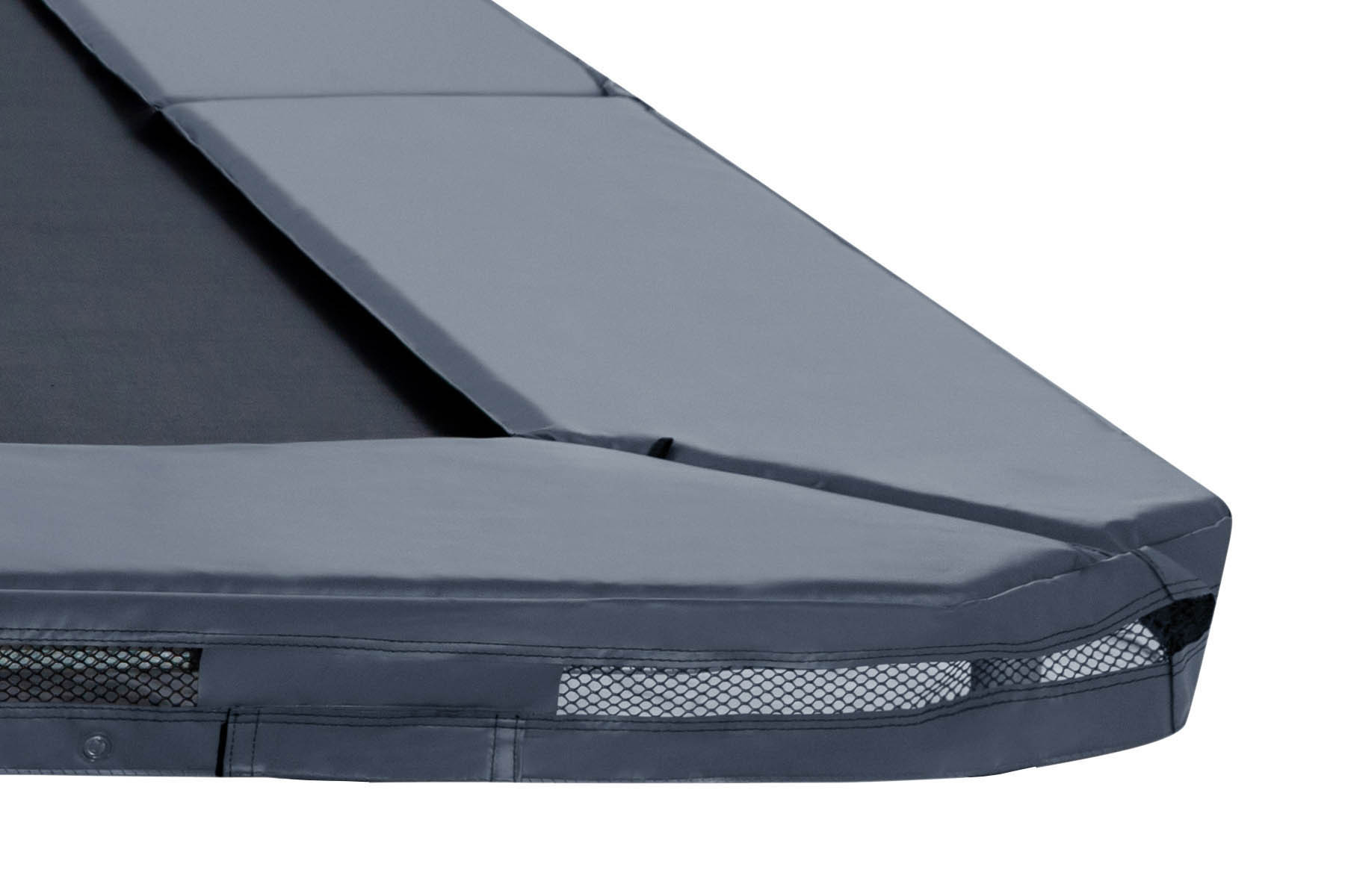 Avyna Trampoline Beschermrand Pro-Line - Inground - 380 x 255 cm (238) - Grijs