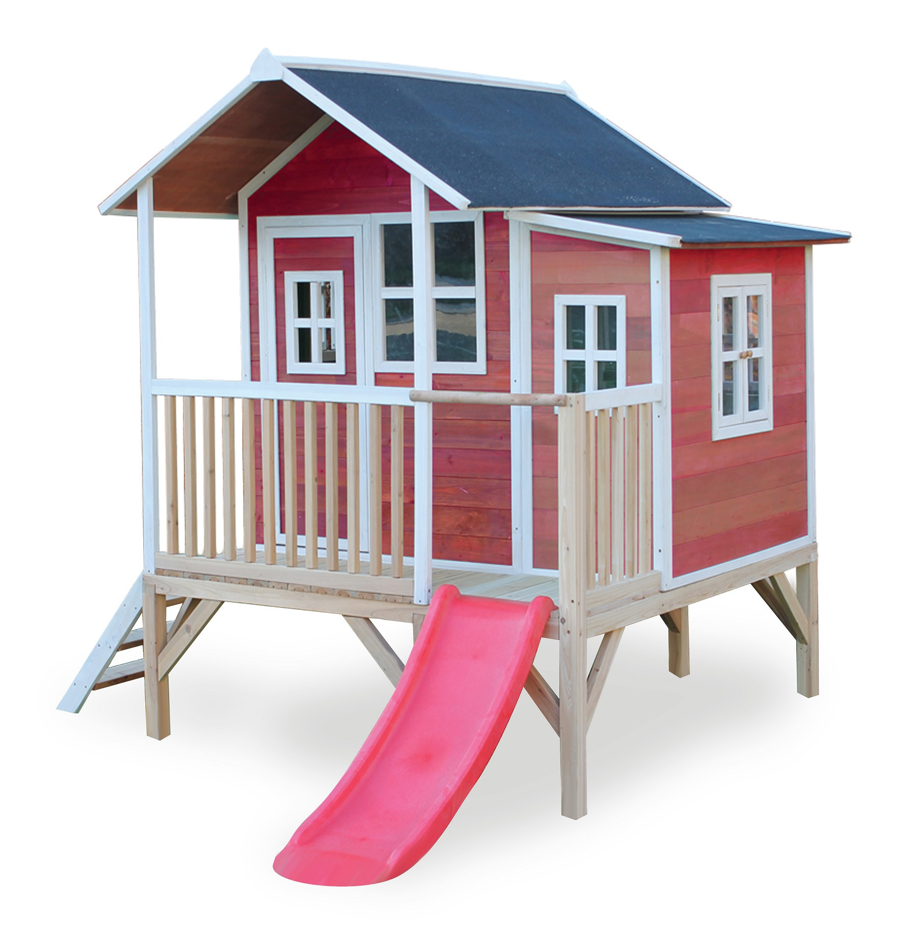 EXIT Loft 350 - Houten Speelhuis - Rood