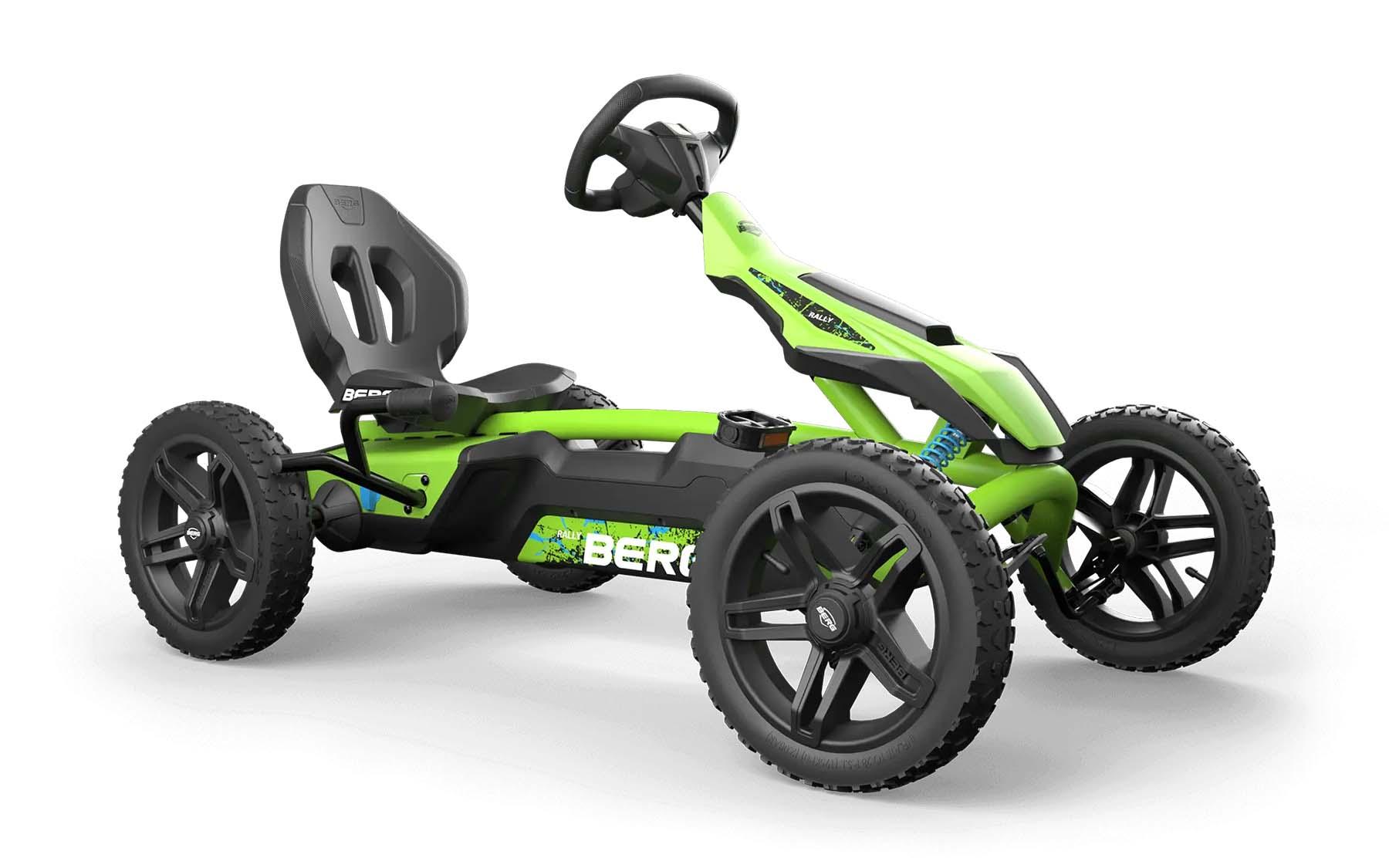 BERG Skelter Rally BFR - DRT Green - Groen met Soundbox