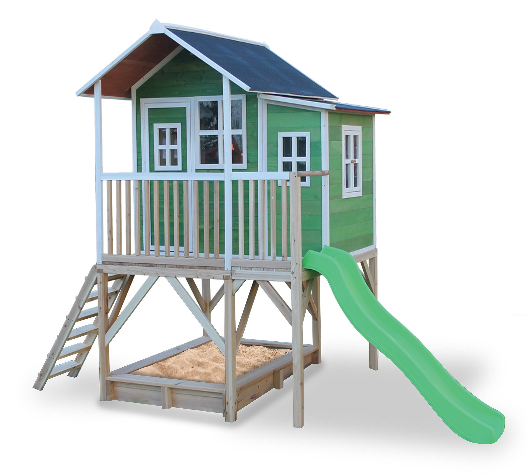 EXIT Loft 550 - Houten Speelhuis - Groen