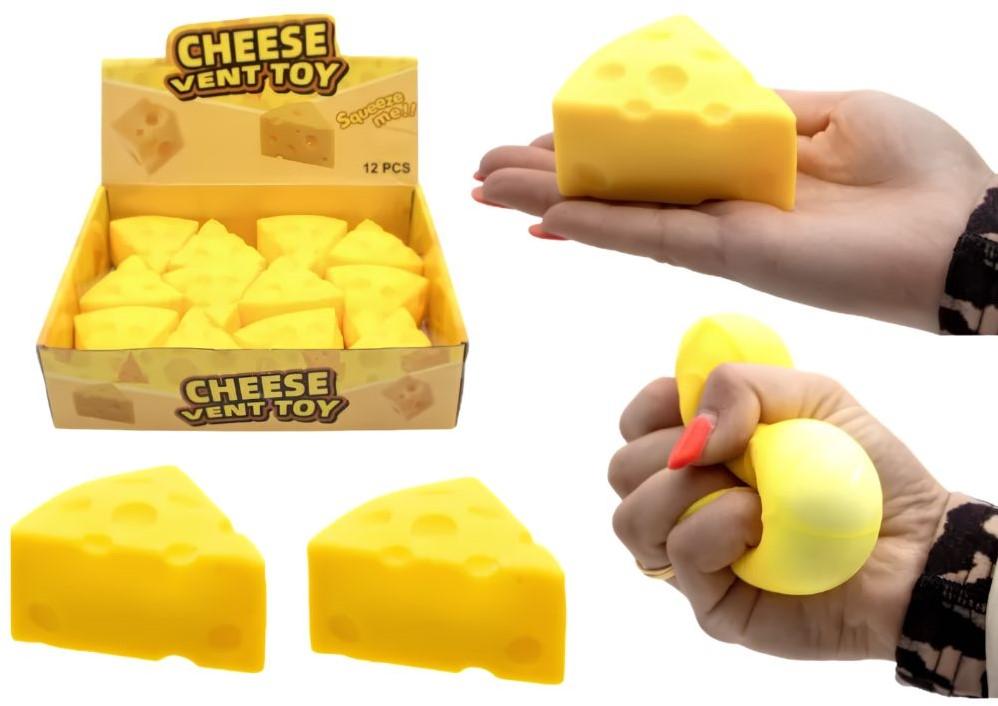 Squishy Slow Rise Kaaspunt – Ultieme Knijp Sensatie