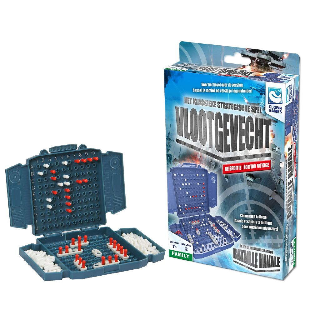 Clown Games Vlootgevecht Reiseditie - Reisspel
