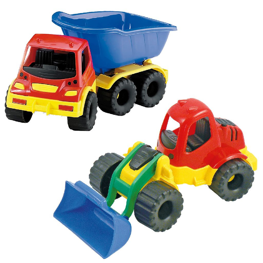 Truck of Shovel - 33cm  - Voertuig - Prijs per Stuk 