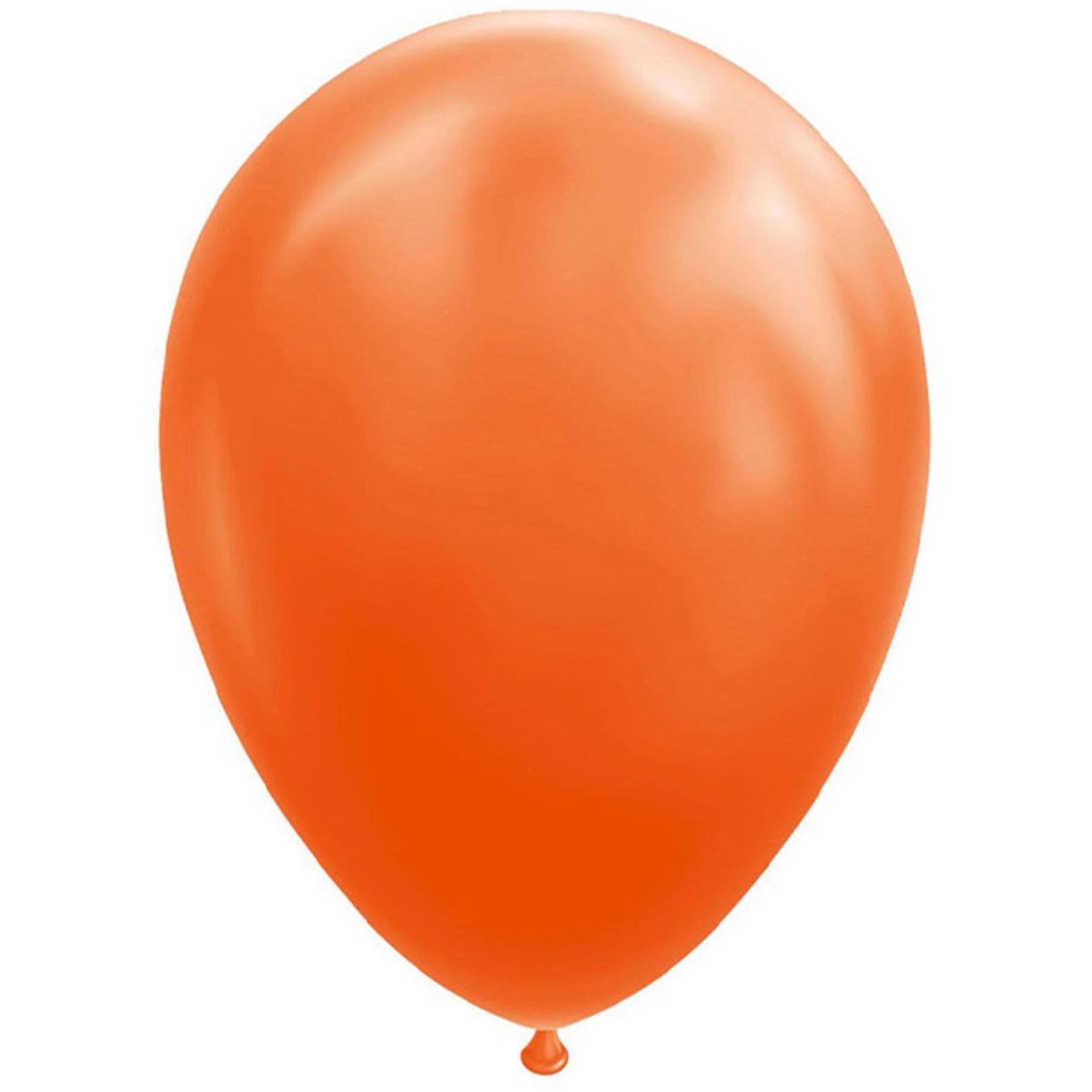 10x Oranje Latex Ballonnen 30 cm