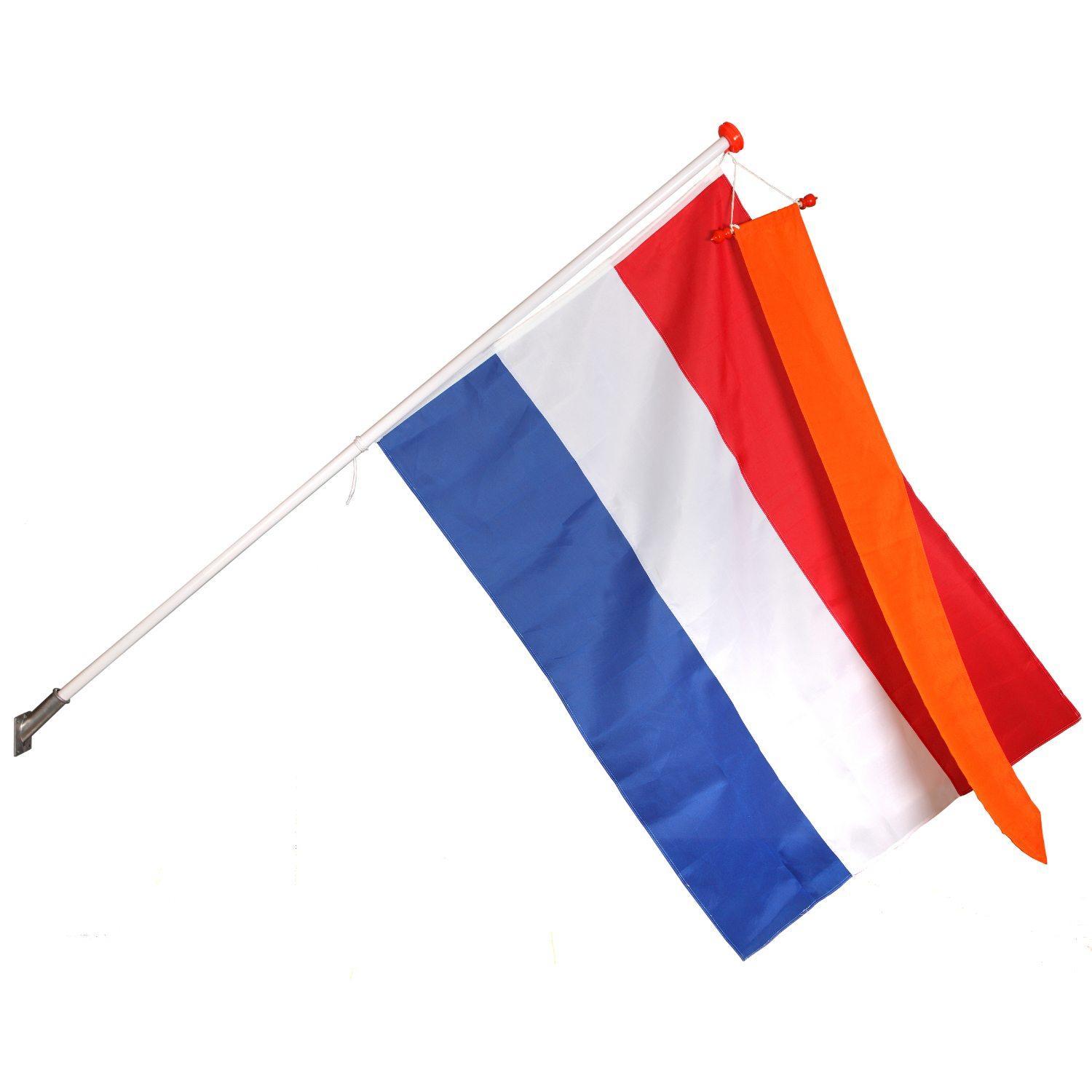 Wimpel oranje 175 cm