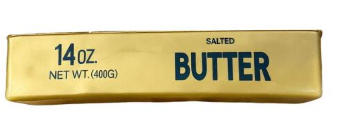 Butter Squishy Gold - Squeeze Boterstaaf  Goud XXL 23 cm