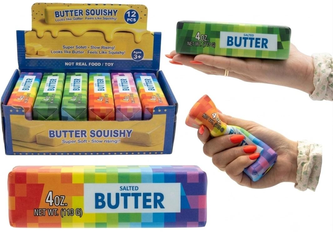 Squishy Butter Rubiks – 14 cm boterstaaf