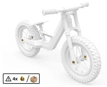 Biky - Gold anodized washers