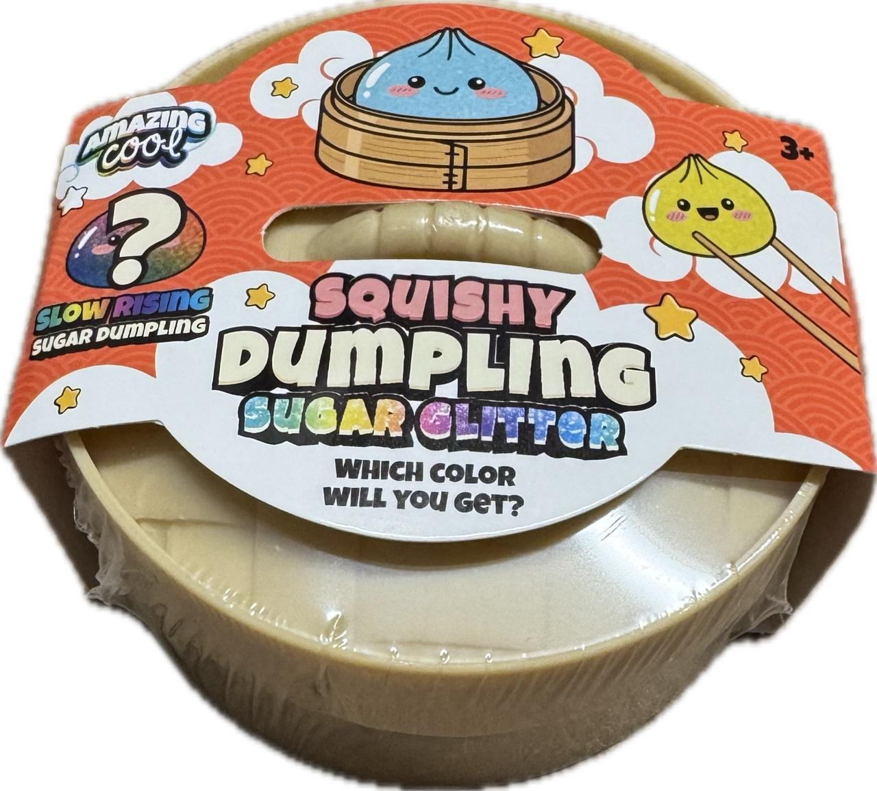 Amazing Cool dumpling squishy sugar glitter uv 9 cm