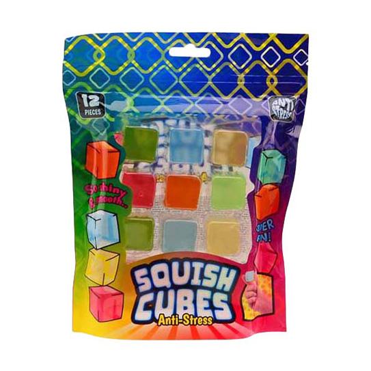 Squishy Taba-Licious Squish'n Stack Puzzle Cube 12 stuks 