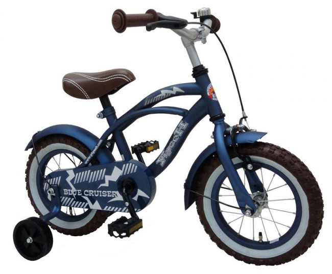Volare Blue Cruiser - 12 Inch - Blauw - Kinderfiets