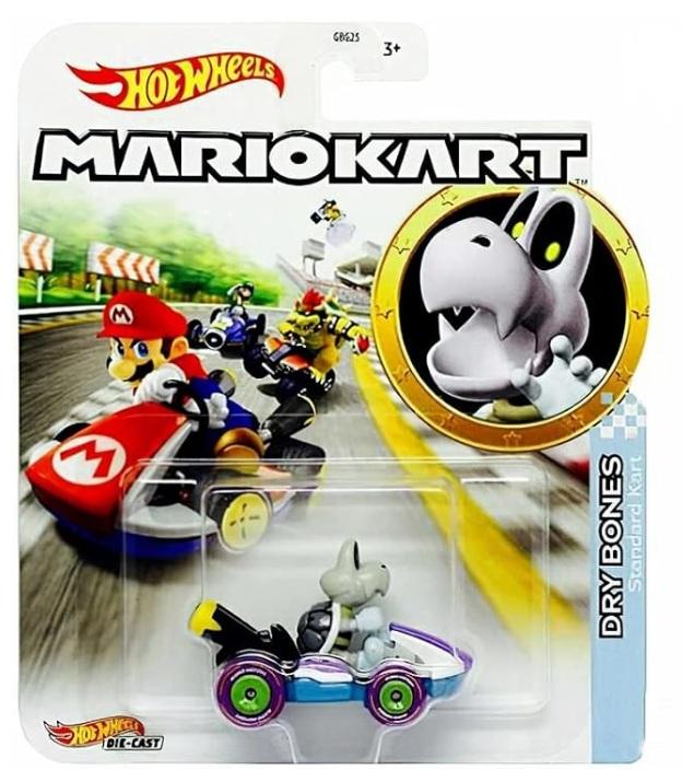 Hot Wheels Mario Kart - Dry Bones