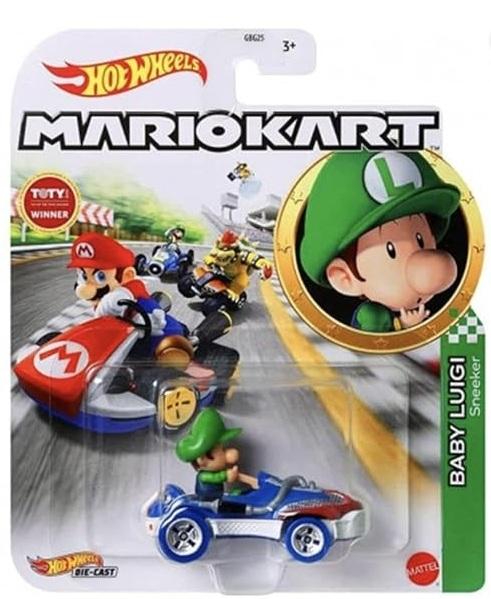 Hot Wheels Mario Kart - Baby Luigi