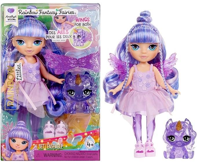 Rainbow High Littles Rainbow Fantasy Fairies paars