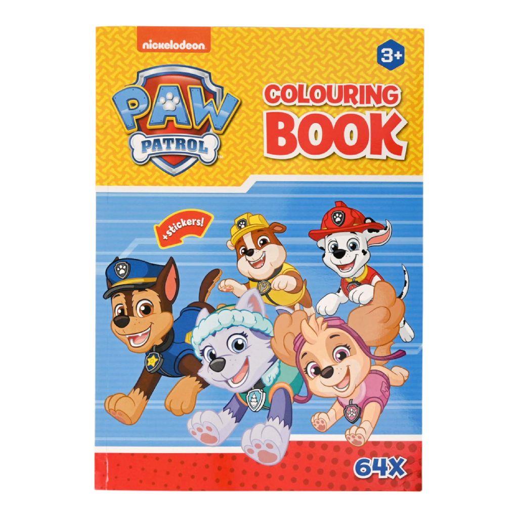 Paw Patrol kleurboek geel