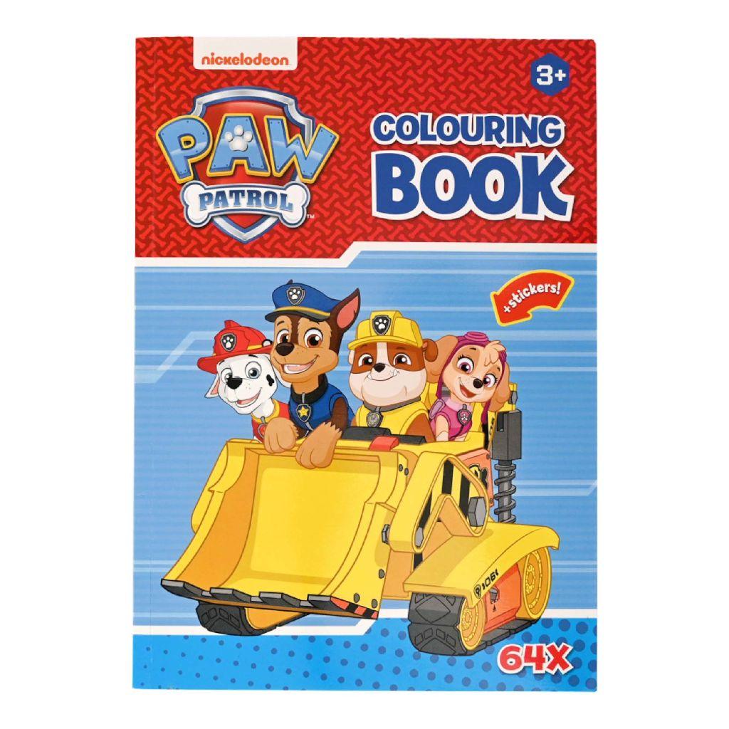 Paw Patrol kleurbook rood
