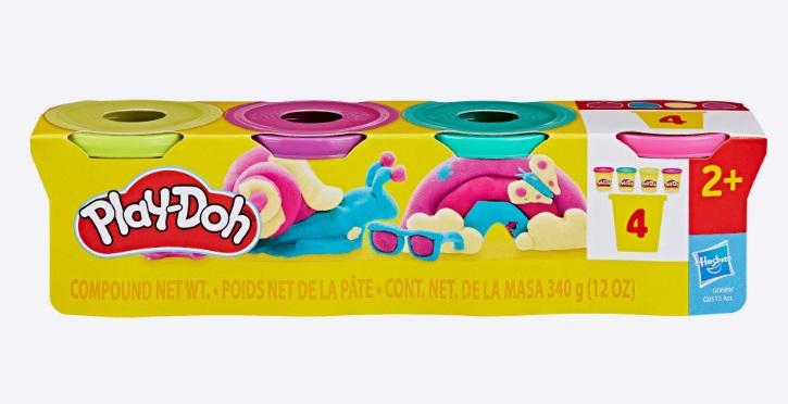 Playdoh 4-pack Klassieke Kleuren