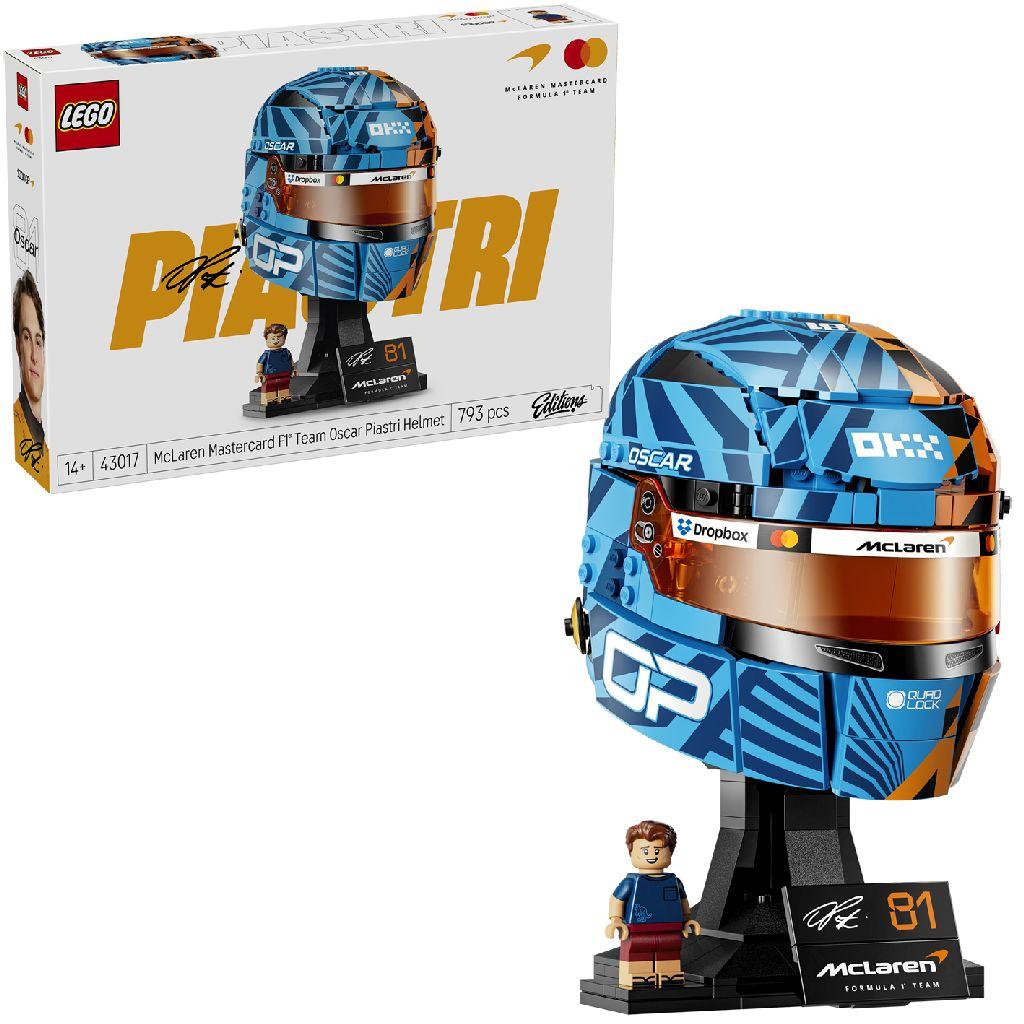 LEGO 43017 Editions F1 Helmet Mclaren Piastri