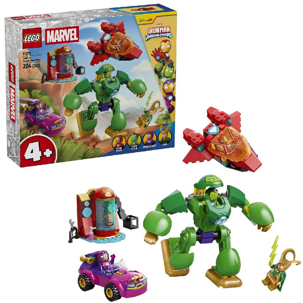 LEGO 11211 Super Heroes Marvel Loki Vs Iron Man