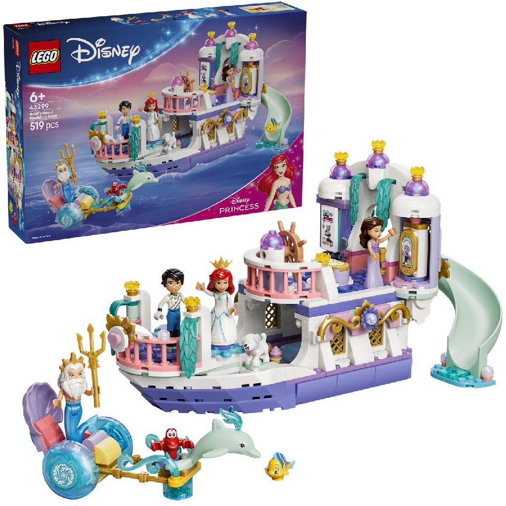 LEGO 43299 Disney Princess Ariels Trouwboot