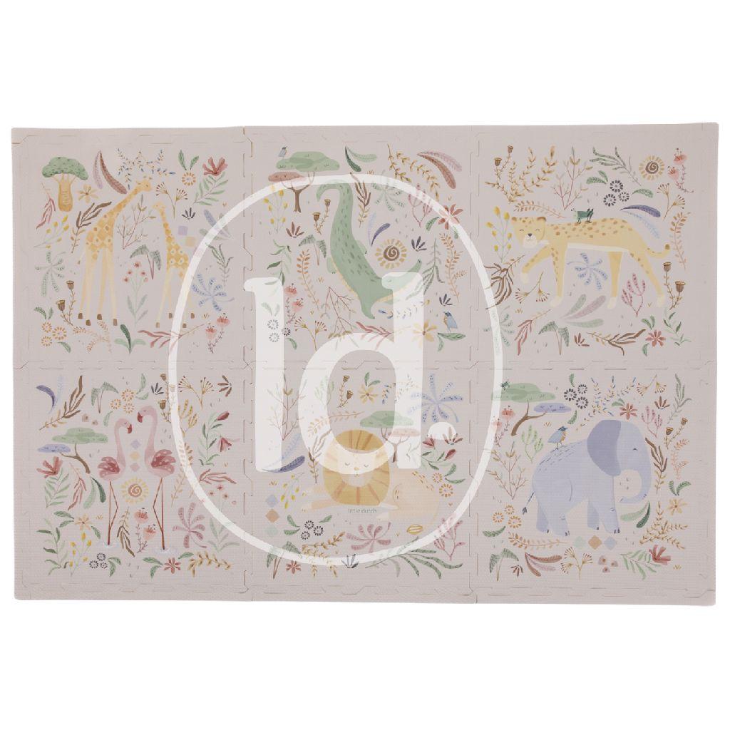 Little Dutch Safari Foam Mat Xl