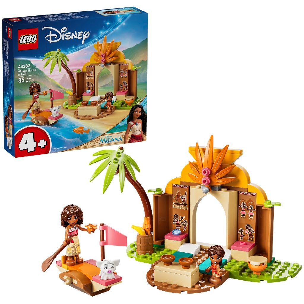 LEGO 43282 Disney Princess Dorpshuis En Boot