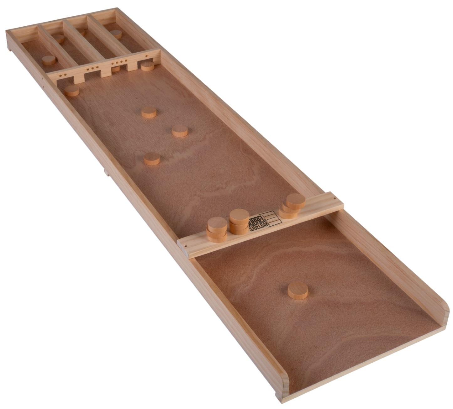 BorrelSjoelbak® - Hapjesplank - 120 cm - Borrelplank (zonder bakjes)