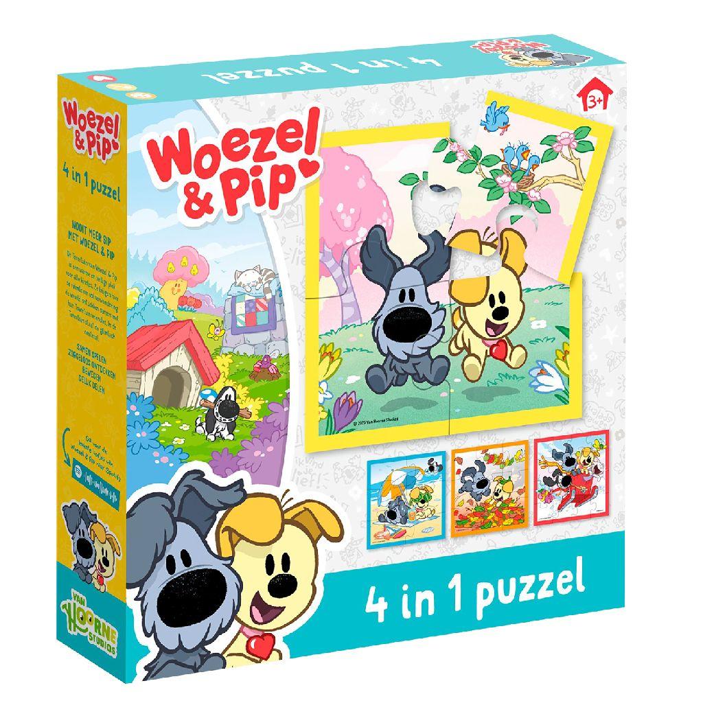Woezel En Pip 4-1 Puzzel