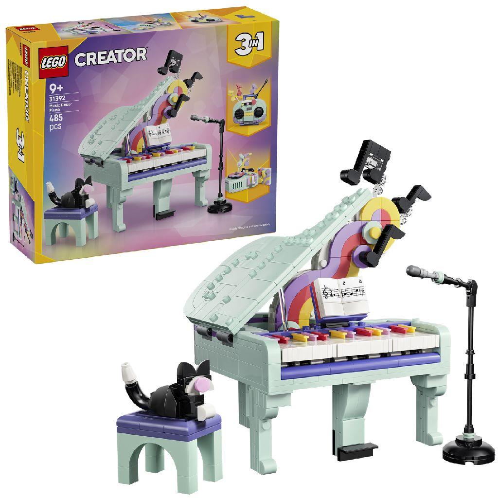 LEGO 31392 Creator Piano Met Kat