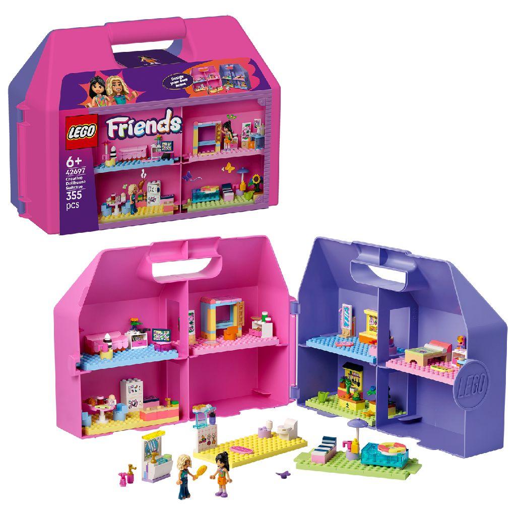 LEGO 42697 Friends Creative Poppenhuiskoffer