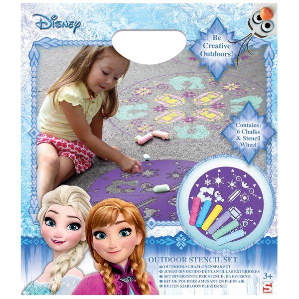 Frozen Stoepkrijt Set