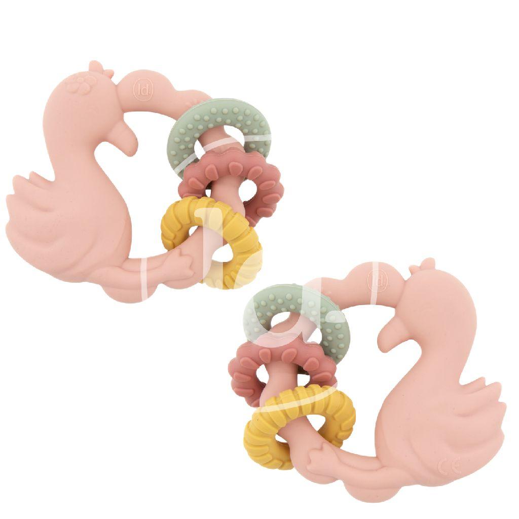 Little Dutch Safari Teether Flamingo