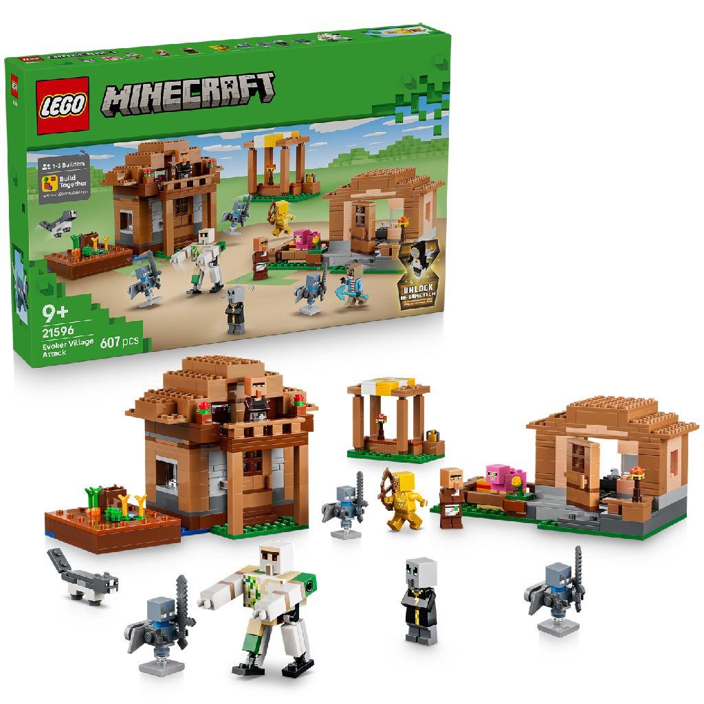 LEGO 21596 Minecraft Oproeper Dorpsaanval