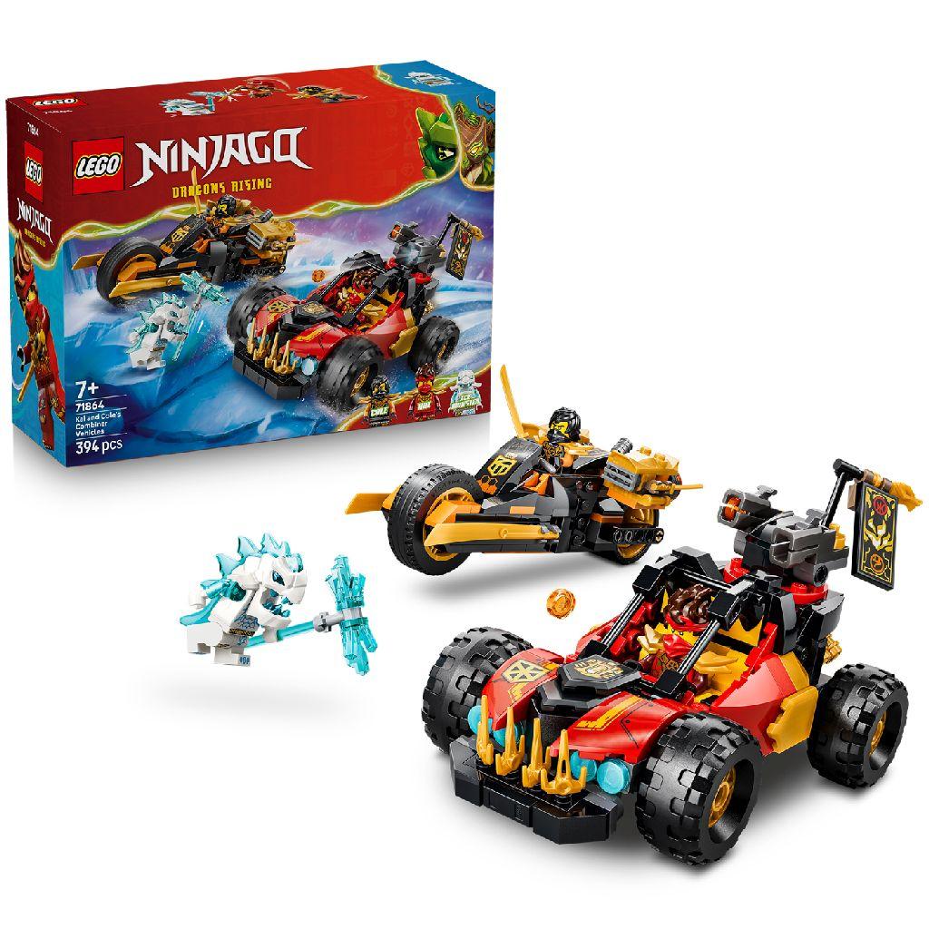 LEGO 71864 Ninjago Kai En Cole Combivoertuigen