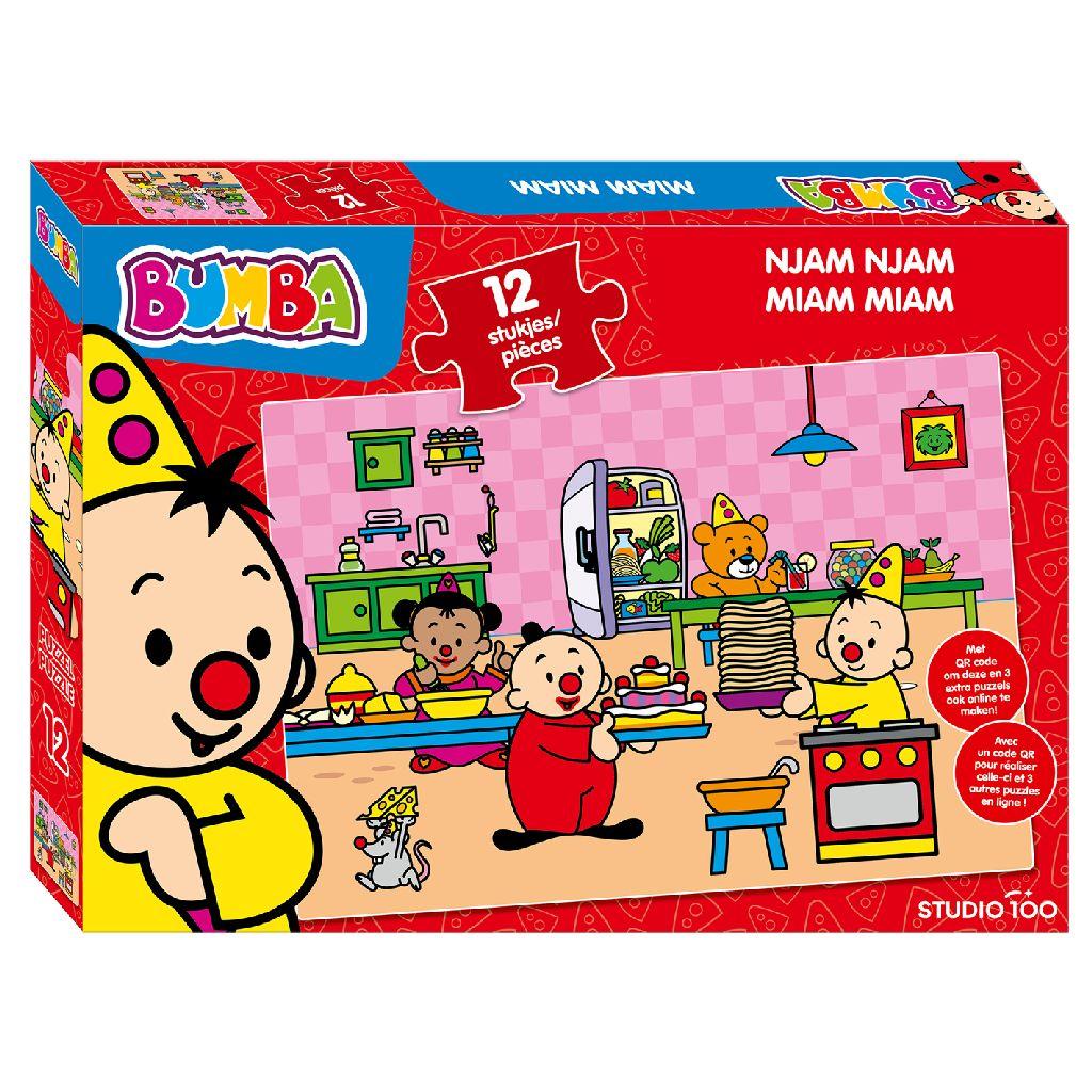 Bumba Puzzel Njam Njam 12 Stukjes