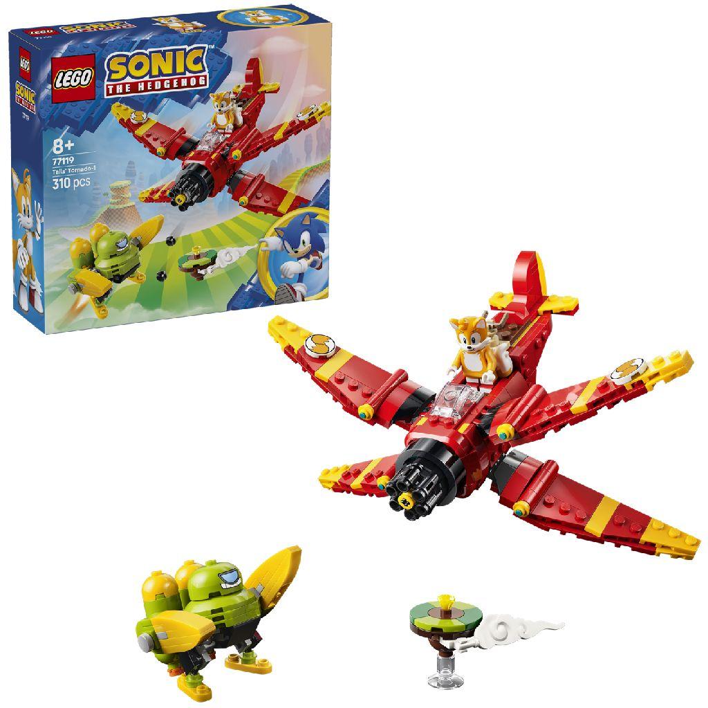 LEGO 77119 Sonic Hedgehog Tails En Zijn Tornado 1