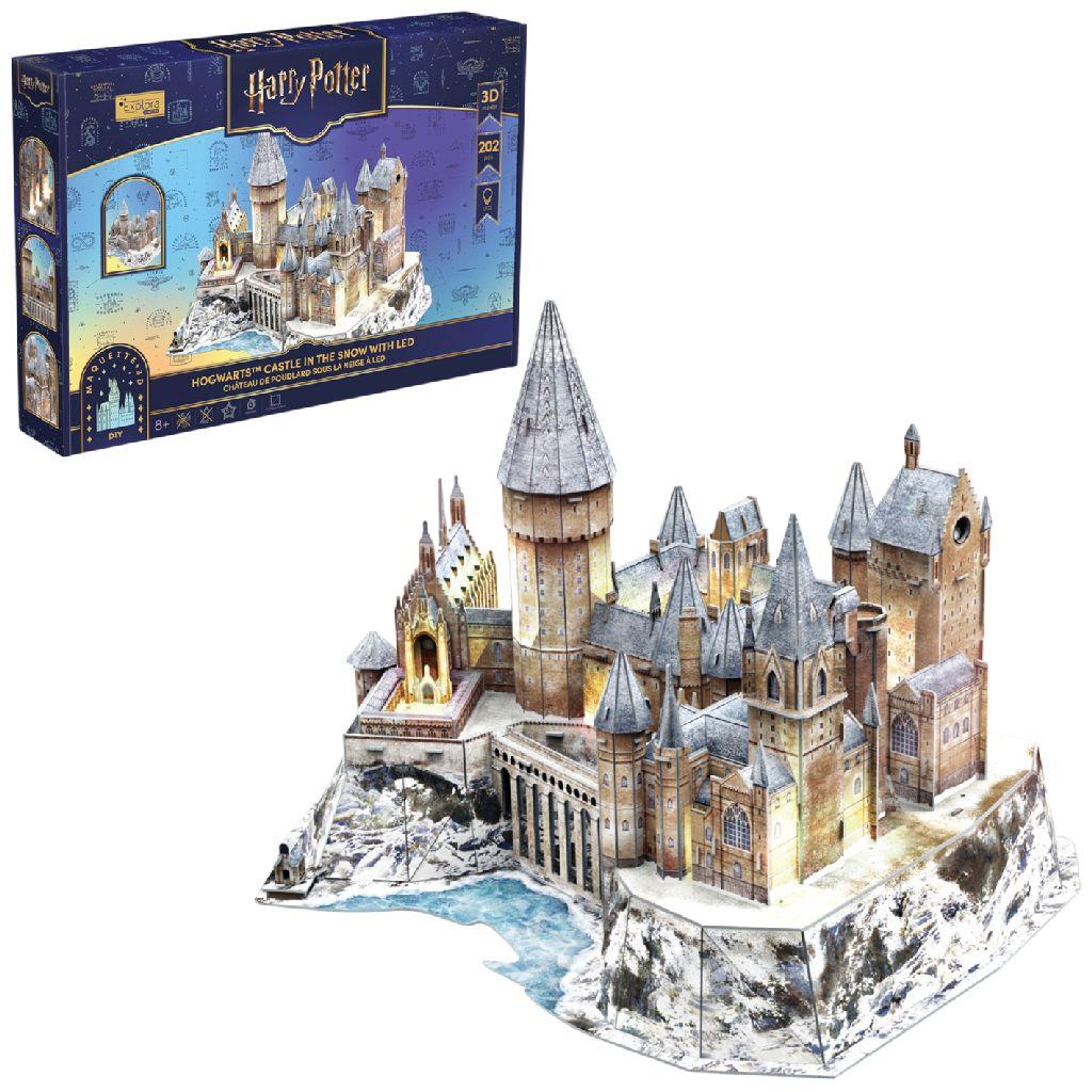Cubic Fun 3d Puzzel Harry Potter Kasteel Wit Led
