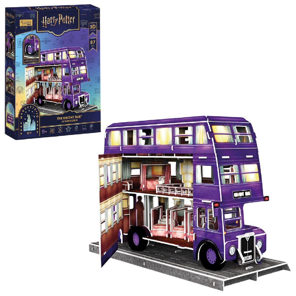 CUBIC FUN Cubic Fun 3d Puzzel Harry Potter The Knight Bus