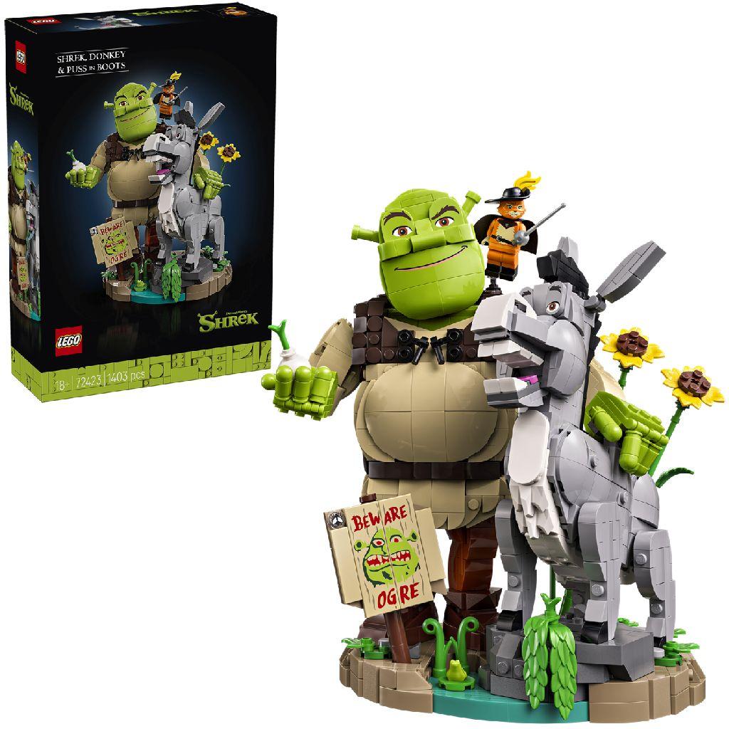 LEGO 72423 Shrek, Ezel En De Gelaarsde Kat